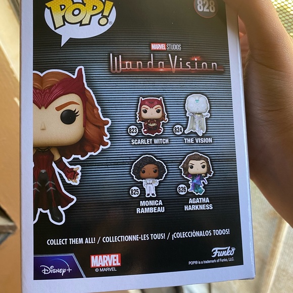Wanda Hot Topic Exclusive Wandavision Funko Pop - Picture 2 of 4